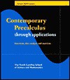 Contemporary Precalculus Through Applications: Functions, Data Analysis, and Matrices - Gloria B. Barrett, Steve Davis, Helen L. Compton, Dorothy Doyle, John A. Goebel, Kevin G. Bartkovich, Lawrence D. Gould