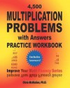 4,500 Multiplication Problems with Answers Practice Workbook: Improve Your Math Fluency Series: 15 - Chris McMullen