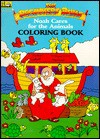 Noah Cares for the Animals Coloring Book - Little Moorings