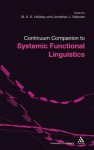 Bloomsbury Companion to Systemic Functional Linguistics - M.A.K. Halliday, Jonathan J. Webster