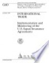 International trade implementation and monitoring of the U.S.Japan insurance agreements : report to the chairman Subcommittee on Trade Committee on Ways and Means House of Representatives - United States House of Representatives