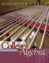 College Algebra: Non-Infotrac Version W/CD-ROM [With CDROM] - R. Gustafson, Peter Frisk