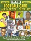 Beckett Football Alphabetical Checklist - Dan Hitt