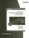 Study Guide for Anderson/Sweeney/Williams' Essentials of Modern Business Statistics, 3rd - David R. Anderson, Dennis J. Sweeney, Thomas A. Williams