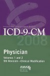 AMA Physician ICD-9-CM 2008, Volumes 1 & 2 - Compact Edition - American Medical Association