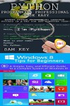 Programming #46:Python Programming Professional Made Easy & Windows 8 Tips for Beginners - Sam Key