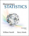 Elementary Statistics with Formula Card and Data CD - William Navidi, Barry Monk