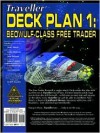 Deck Plan 1: Beowulf Class Free Trader (Gurps Traveller) - Steve Jackson Games