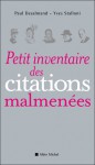 Petit inventaire des citations malmenées - Paul Desalmand, Yves Stalloni