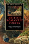 The Cambridge Companion to British Romantic Poetry - Maureen N. McLane, James Chandler