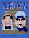 Fat Chef and Snotty Maitre d&#x2019; Hot Pad Crochet Pattern - Sharon Santorum