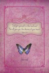 Butterfly (Pink) - Large Hc Journal - Christian Art Gifts