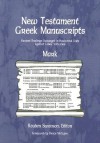 New Testament Greek Manuscripts: Mark (New Testament Greek Manuscripts) - Reuben Swanson