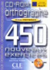 Orthographe 450 Exercises CD-ROM (Intermediate) - Various, Sirejols