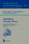 Algorithmic Learning Theory: 4th International Workshop, Alt '93, Tokyo, Japan, November 8-10, 1993. Proceedings - Klaus P. Jantke