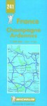 France Regional Champagne Ardennes-Michelin Map #241 - Michelin Travel Publications