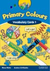 Primary Colours 1 Vocabulary Cards - Diana Hicks, Andrew Littlejohn