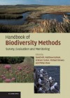 Handbook Of Biodiversity Methods: Survey, Evaluation And Monitoring - David Hill