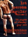 1st Person Singular - 300 pages of collected gay stories - Dallas Sketchman