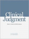 Clinical Judgement - Robert L. Schalock