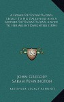 A Father s Legacy To His Daughters And A Mother s Advice To Her Absent Daughters (1834) - John Gregory, Sarah Pennington