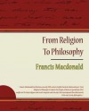 From Religion to Philosophy (eBook) - Francis MacDonald Cornford