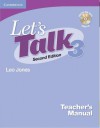 Let's Talk Teacher's Manual 3 with Audio CD (Let's Talk) - Leo Jones