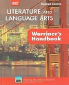 California Holt Literature and Language Arts: Warriner's Handbook, Second Course: Grammar, Usage, Mechanics, Sentences - John E. Warriner