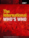 The International Who's Who - Routledge