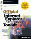 Official Microsoft Internet Explorer 4 Site Builder Toolkit - Alan Simpson