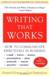 Writing That Works - Kenneth Roman, Joel Raphaelson