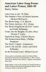 American Labor Song-Poems and Labor Protests, 1865-95 - Bucky Halker, Philip S. Foner