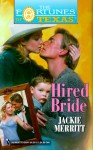 Hired Bride (Fortunes of Texas #12) - Jackie Merritt