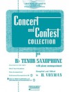 Concert and Contest Collection for Bb Tenor Sax - Book/CD Pack - H. Voxman