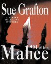 M Is For Malice - Sue Grafton