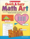 Quick & Easy Math Art: Dozens of Engaging Art Activities That Build and Reinforce Essential Math Skills and Concepts - Deborah Schecter