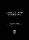 Contract Law in Perspective - John Tillotson