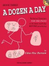 A Dozen a Day, Book 3 [With CD] - Edna Mae Burnam