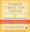 Easier Than You Think (Audio) - Richard Carlson