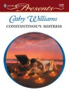 Constantinou's Mistress (The Greek Tycoons) - Cathy Williams