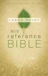 NIV Reference Bible, Large Print - Zondervan Publishing