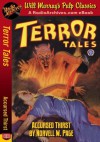 Terror Tales Accursed Thirst - Norvell W. Page, RadioArchives.com, Will Murray