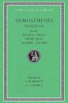 Demosthenes: Funeral Speech (60). Erotic Essay (61). Exordia. Letters (Loeb Classical Library No. 374) - Demosthenes, N.W. Dewitt, N.J. Dewitt