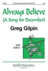 Always Believe: A Song for December - Greg Gilpin