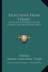 Selections From Strabo: With An Introduction On Strabo's Life And Works (1893) - Strabo, Henry Fanshawe Tozer