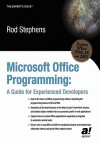 Microsoft Office Programming: A Guide for Experienced Developers - Rod Stephens