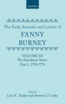 Early Journals and Letters of Fanny Burney (Volume 3) - Fanny Burney