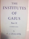 Institutes PT 2 Trans de Zulueta - Gaius