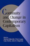 Continuity and Change in Contemporary Capitalism - Herbert Kitschelt, Peter Lange, John D. Stephens