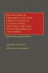 Dictionary of Children's Fiction from Australia, Canada, India, New Zealand, and Selected African Countries: Books of Recognized Merit - Alethea K. Helbig